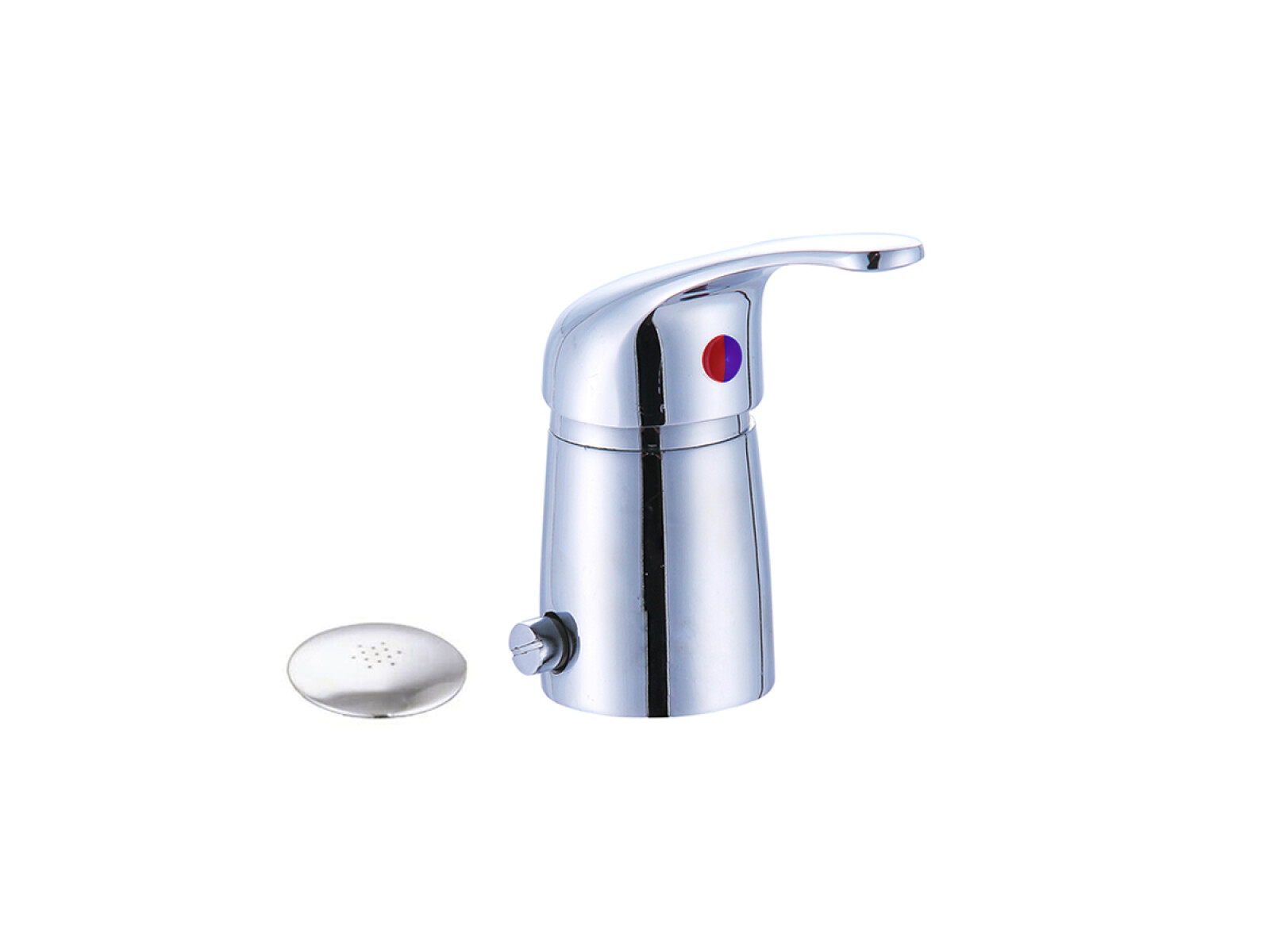 GRIFERIA DE BIDET MONOCOMANDO AQUALIA CON TRANSFERENCIA CROMO  35MM 