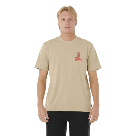 Remera Rip Curl Vaporcool Search Stack Beige