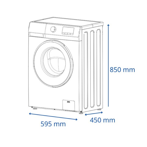 LAVARROPAS JAMES LR7120 INV BLT INVERTER 7 KG - CARGA FRONTAL BLANCO LAVARROPAS JAMES LR7120 INV BLT INVERTER 7 KG - CARGA FRONTAL BLANCO