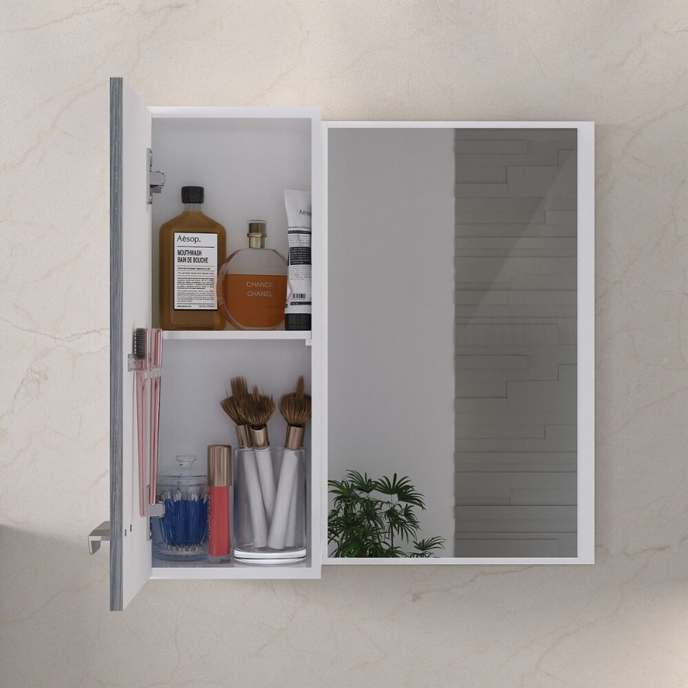 Mueble de baño suspendido Sophia Etna 60cm bacha de resina natural y espejo con botiquín Mueble De Baño Suspendido Sophia Etna 60cm Bacha De Resina Natural Y Espejo Con Botiquín