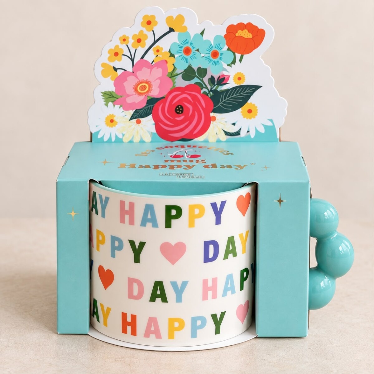 45-2K-005 - Taza De Ceramica Modelo Happy Day 