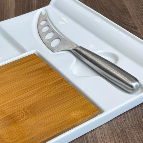 Tabla Picada C/Cuchillo 35cm x 25cm Tabla Picada C/Cuchillo 35cm x 25cm