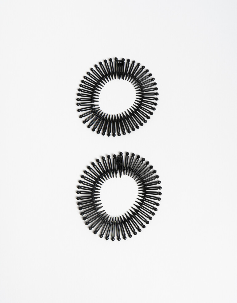 Vinchas Flexibles Accesorios Vincha Wavy. - Negro