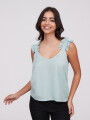 Musculosa Bugambilia Verde Claro