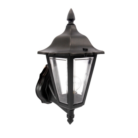 Farol colonial 6 caras norte, color negro AJ3856