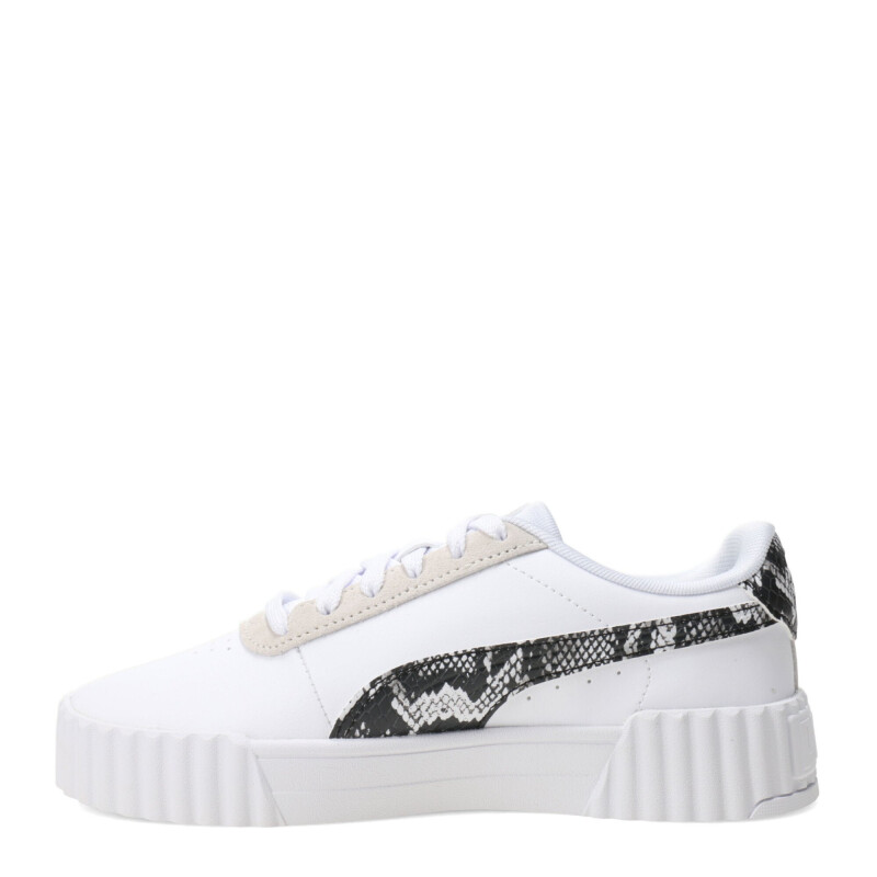 Championes de Mujer Puma Blanco - Negro - Gris