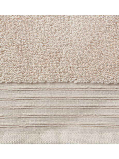 Toalla de mano SORUNDA 50x100 natural Toalla de mano SORUNDA 50x100 natural