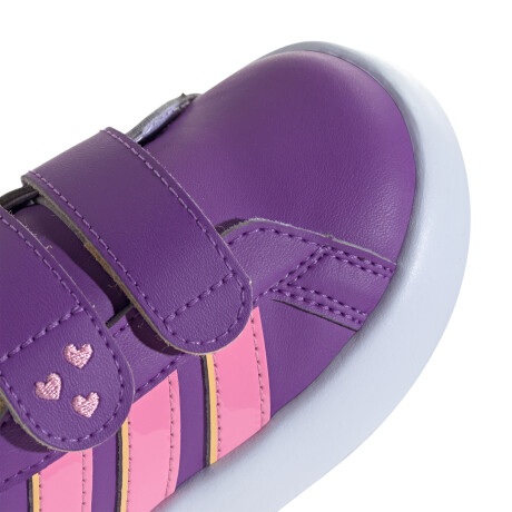 Championes adidas x Disney Minnie Mouse Grand Court de niño Purple & Pink