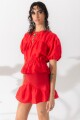 BLUSA OCTOPUS Rojo