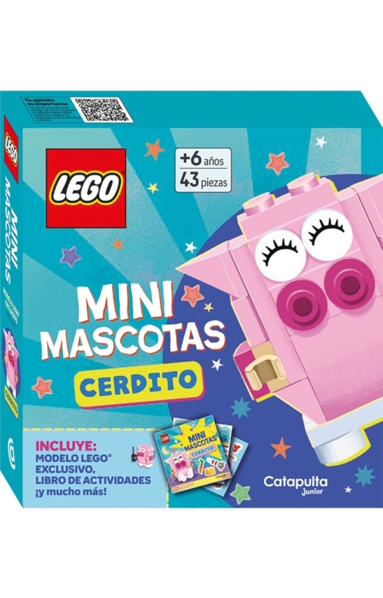 Lego mini mascotas. Cerdito 