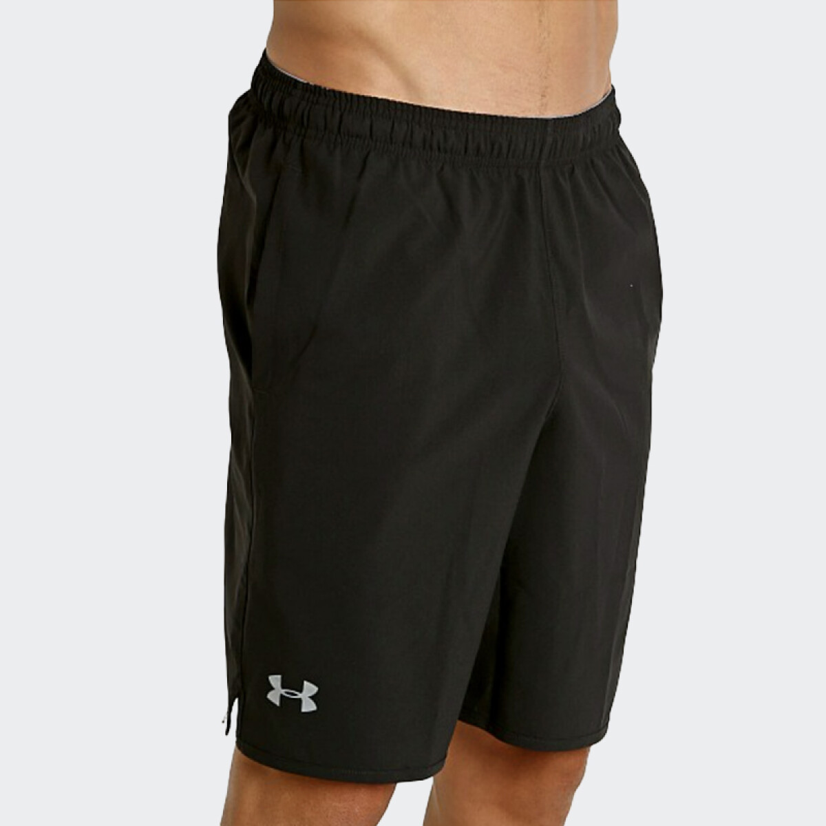 Short Under Armour Qualifier Woven - Negro 