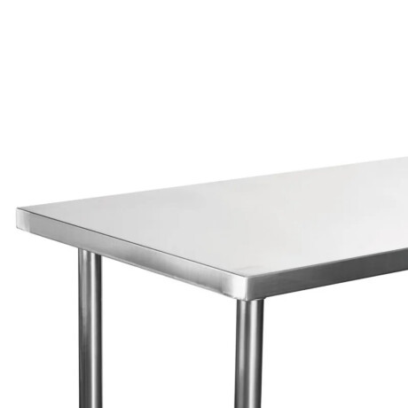 Mesada Central con Estante Inferior de Acero Inoxidable 190 x 60 x 85 cm Mesada Central con Estante Inferior de Acero Inoxidable 190 x 60 x 85 cm