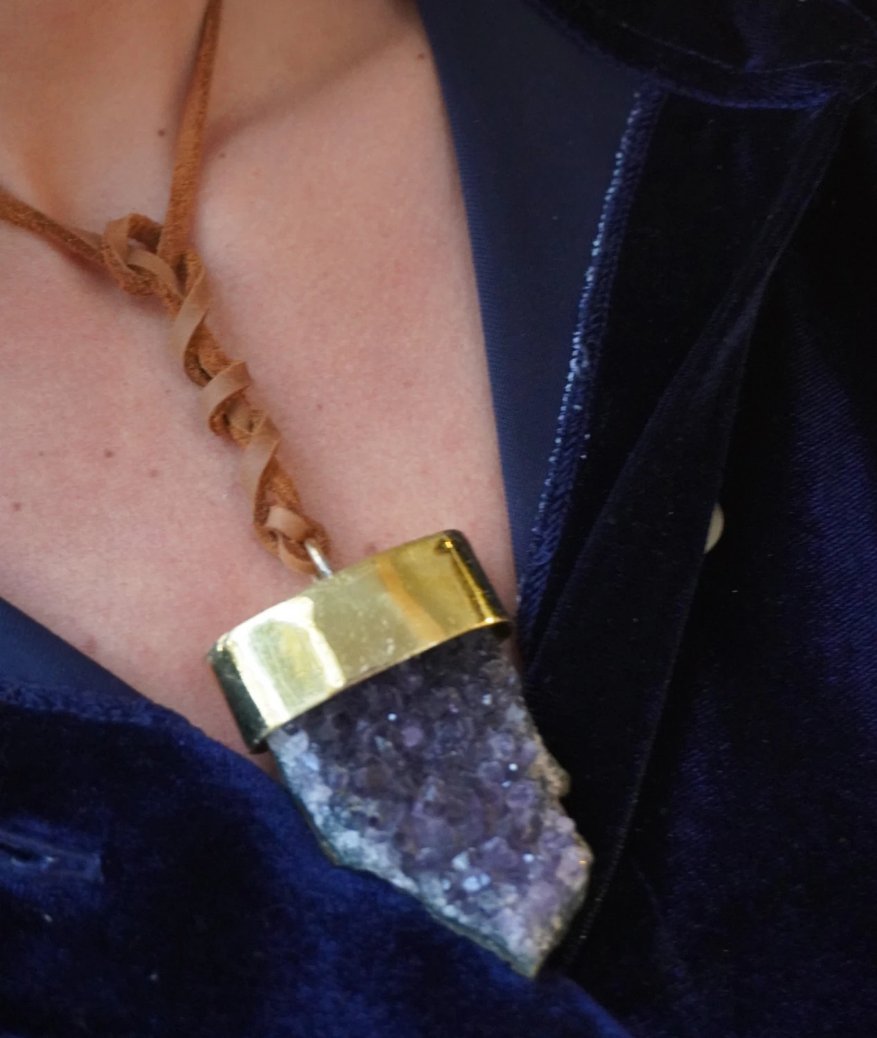 Amatista Necklace violeta n/a