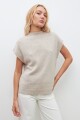 Chaleco Oslo beige melange