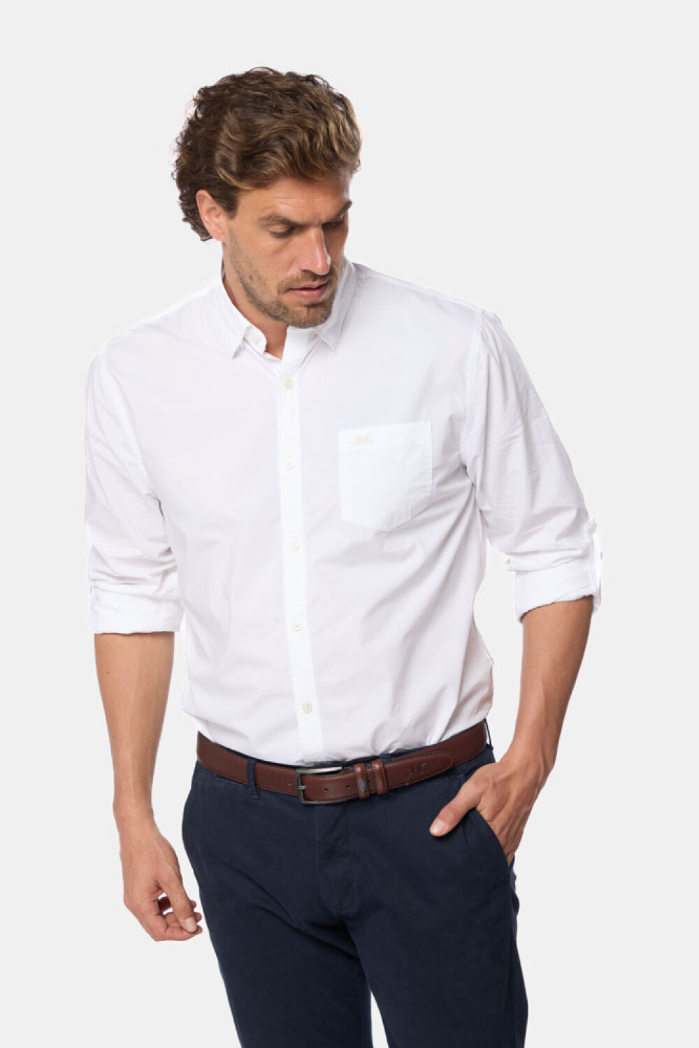 CAMISA LISA Blanco