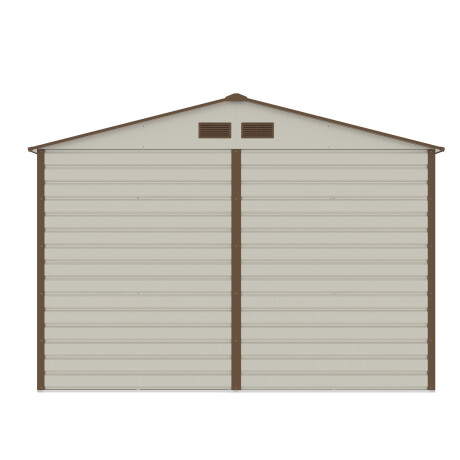 CASITA DE JARDIN ACERO NATURAL-BEIGE KUBO