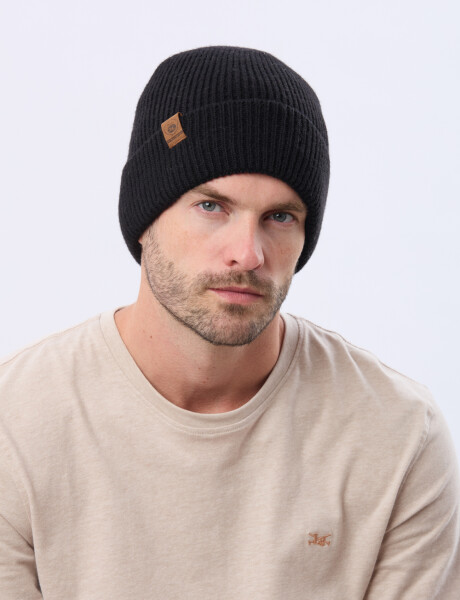 GORRO TEJIDO Negro