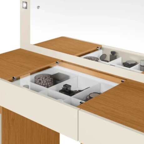 Tocador Espejo Grande Led - Studio - Marrón 4500 Tocador Espejo Grande Led - Studio - Marrón 4500