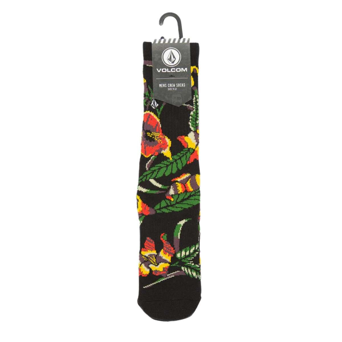 Medias Volcom Abg Stoney Shred Sock Pr - Negro 