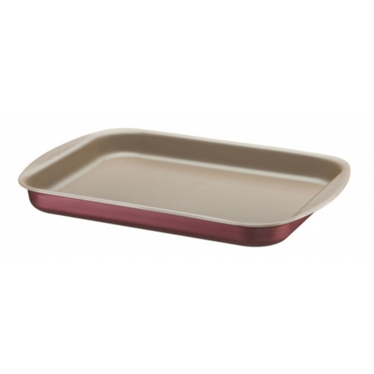 Asadera Rectangular Rasa Roja y Beige 22 cm | Tramontina 20053/722 
