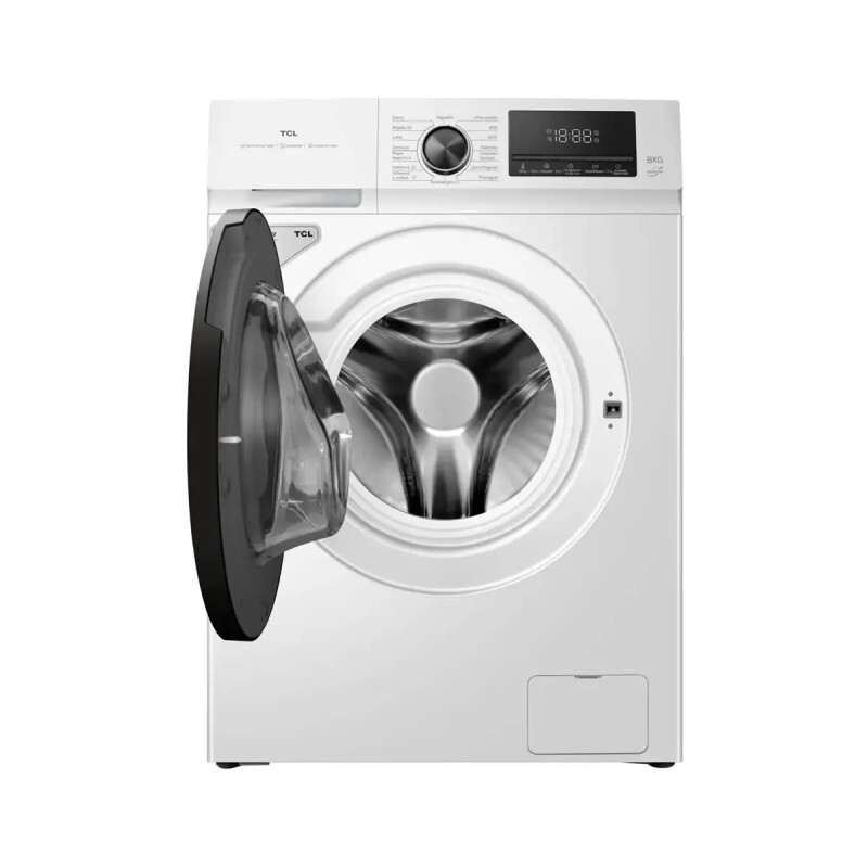 Lavarropas TCL EFFIWASH Inverter 8kg Carga Frontal P108FLW Lavarropas Tcl Effiwash Inverter 8kg Carga Frontal P108flw
