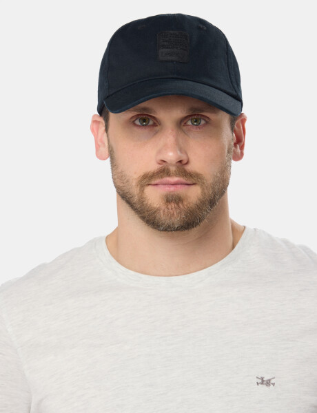 GORRO VISERA DE LONA Negro