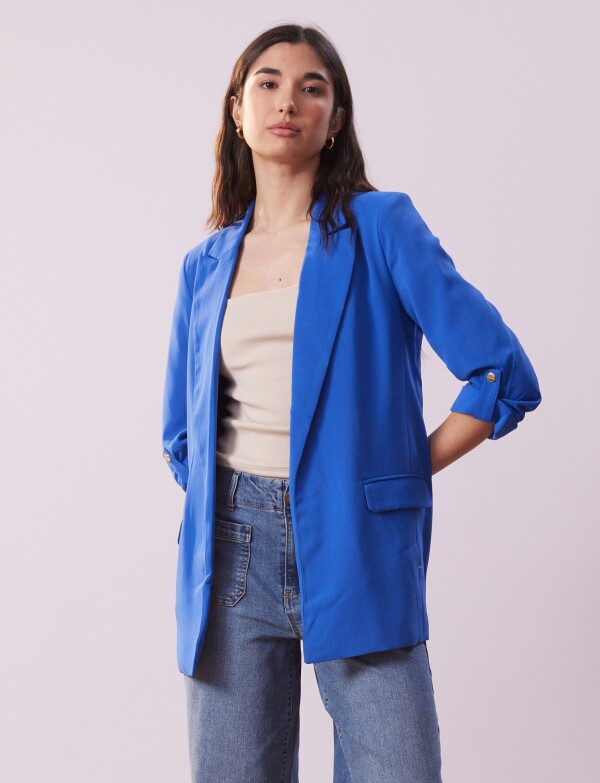 Blazer Manga Botón ROYAL