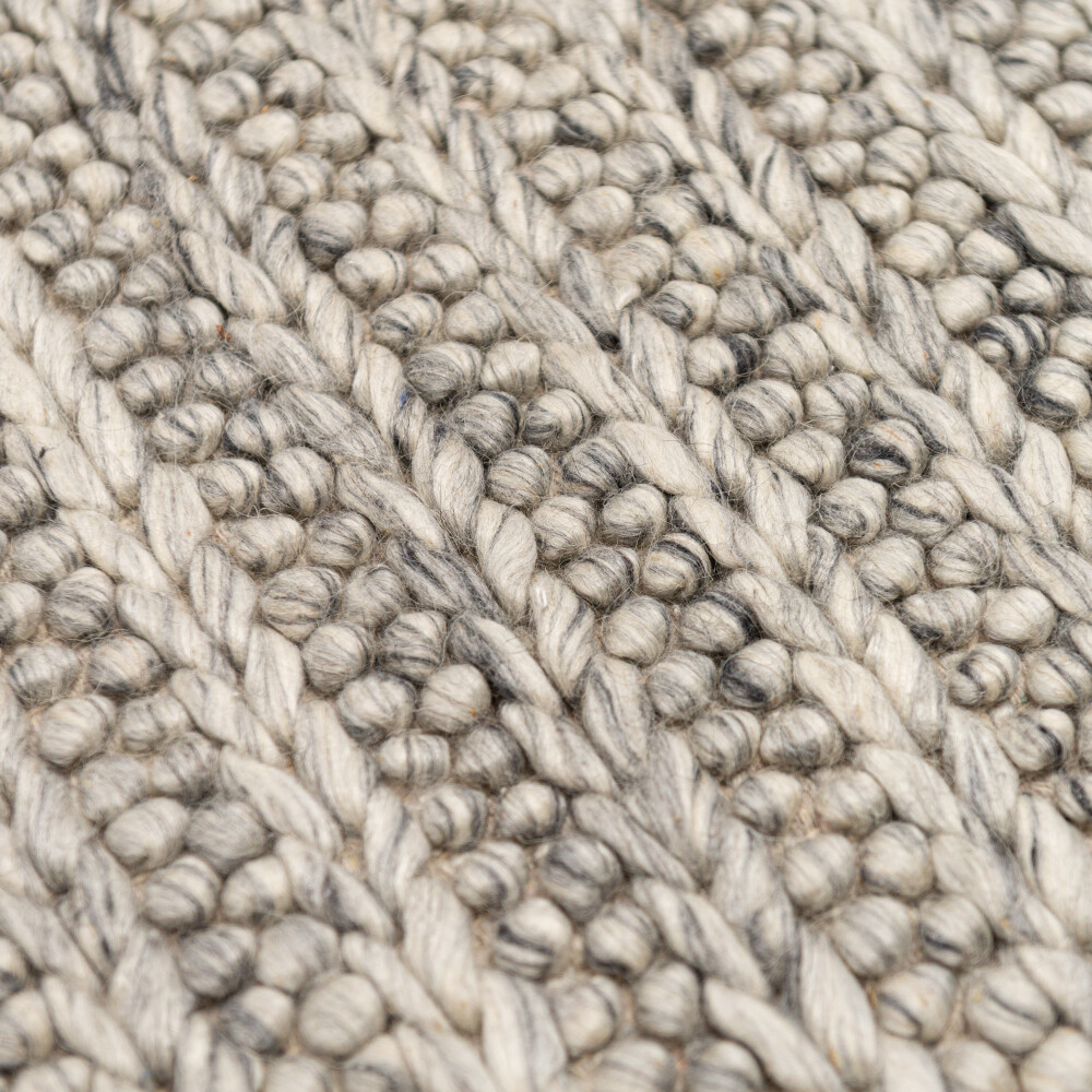 ALFOMBRA LANA GRIS VAIL