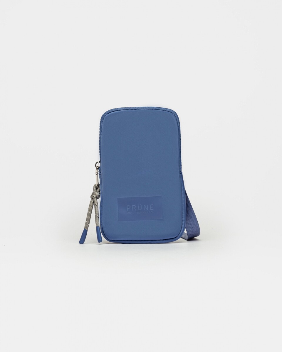 Porta celular Azami en nylon - Azul 