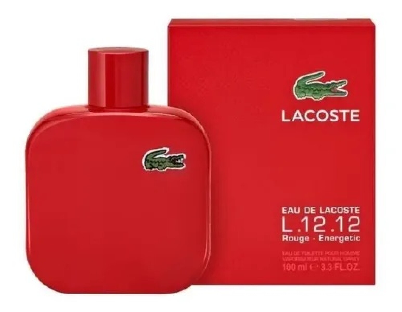 Perfume Lacoste Rouge L.12.12 Hombre De Lacoste Edt 100ml 