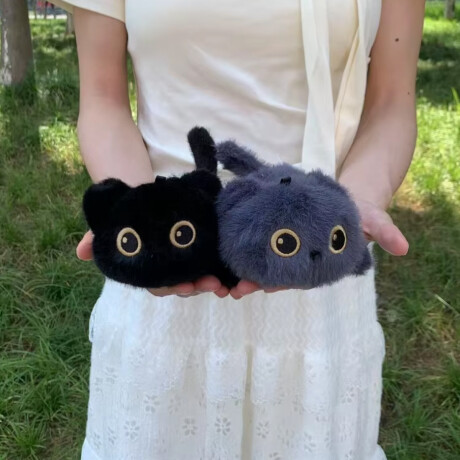 Mini Peluche Gatito Negro