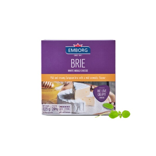 Emborg Queso Brie 125g Emborg Queso Brie 125g