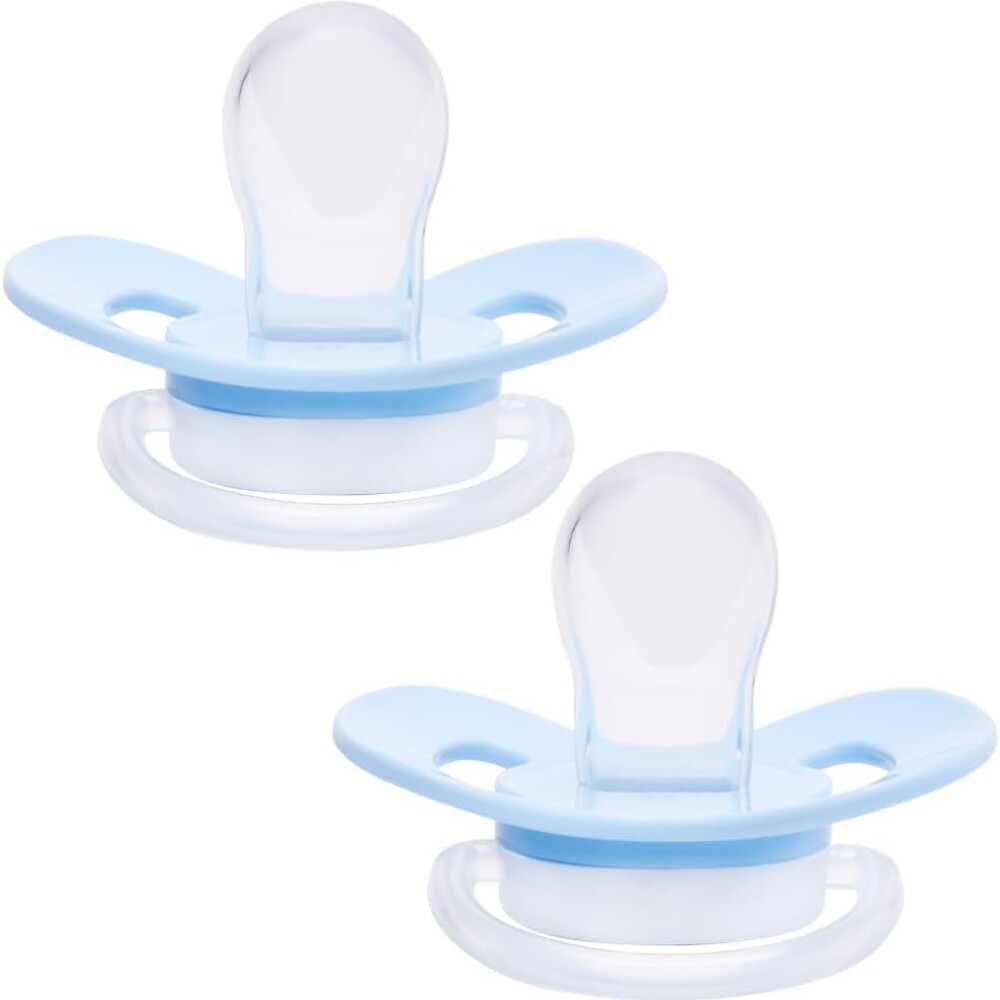 Set x2 chupetes BUBA fisiologico 6-18 meses elefante celeste
