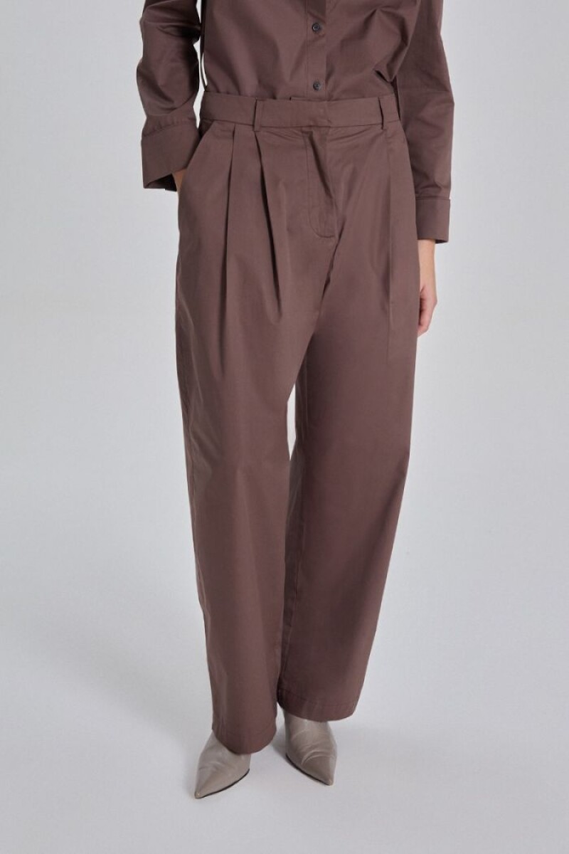 PANTALON CALIX Marron