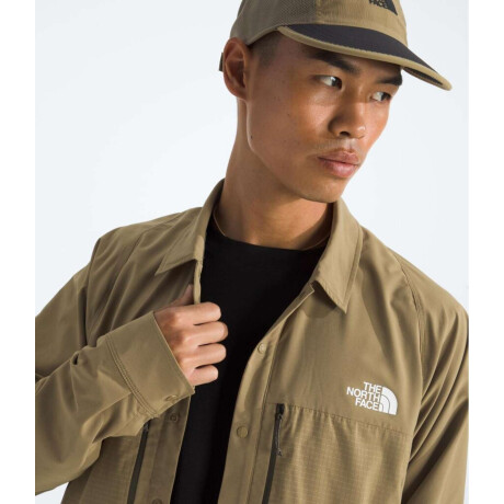 Camisa Trail Lightrange Cedar/new Taupe Green