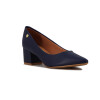 Zapato Vizzano Mujer Taco 5cm Cuadrado Marino