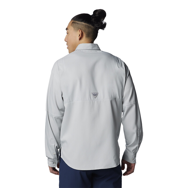 M Tamiami II LS Shirt-Collegiate Navy BLACK, WHITE