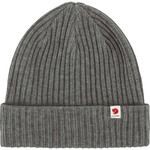 Beanie Fjallraven Fjallraven Rib Hat Unisex Grey