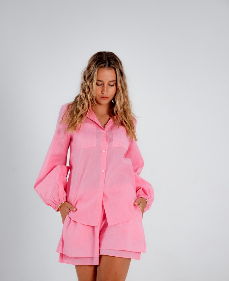Conjunto Serena rosa