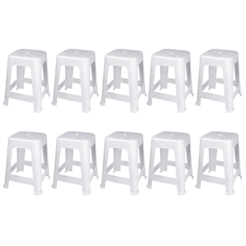 Set x10 Banquetas Bela Vista Blanca