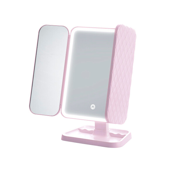 Espejo LED para maquillaje color rosa Espejo Led Para Maquillaje Color Rosa