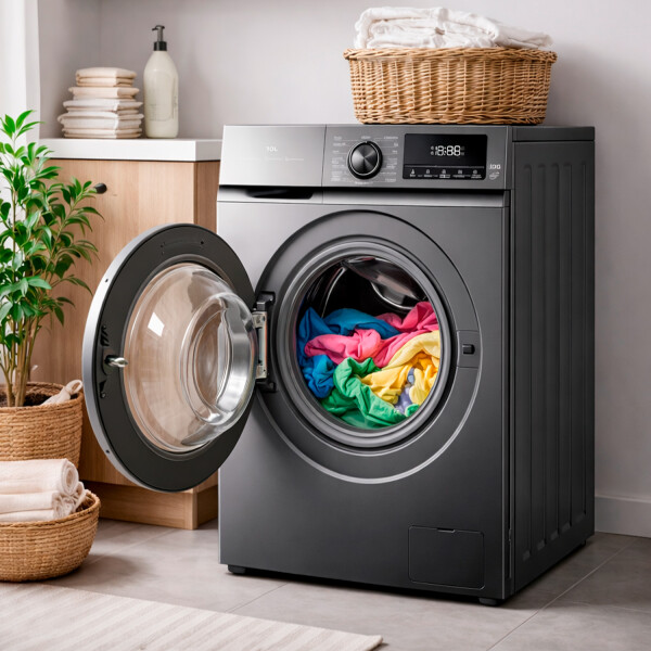 Lavarropas Tcl Effiwash P110fl Inverter 10kg Carga Frontal LAVARROPAS TCL INVERTER 10KG P110FLG