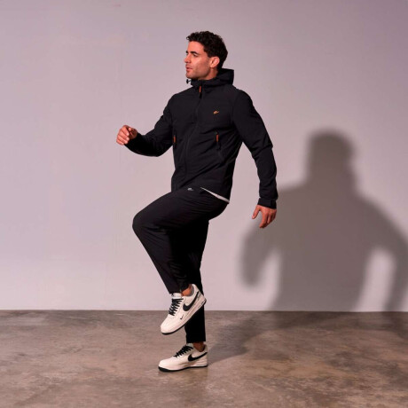 Abrigo Oliver de Hombre Negro