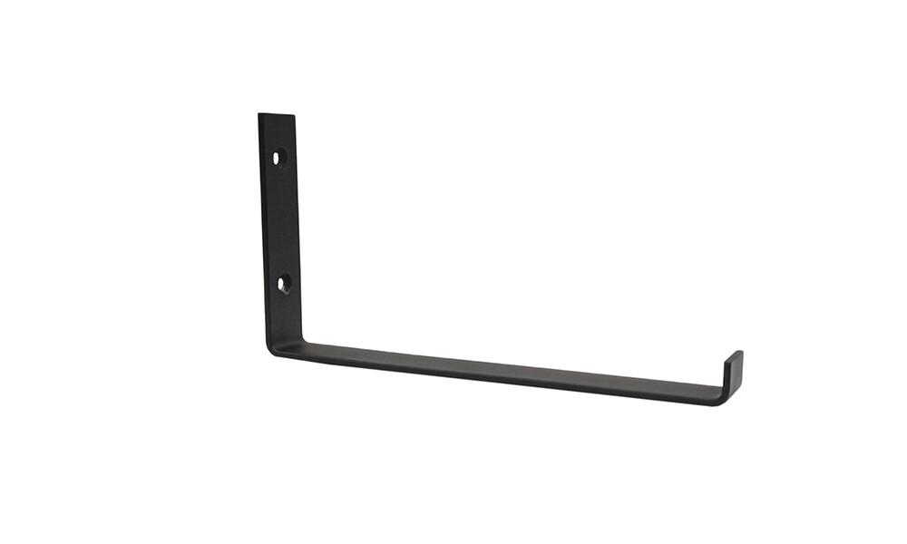 Mensula para estante negra 412 200