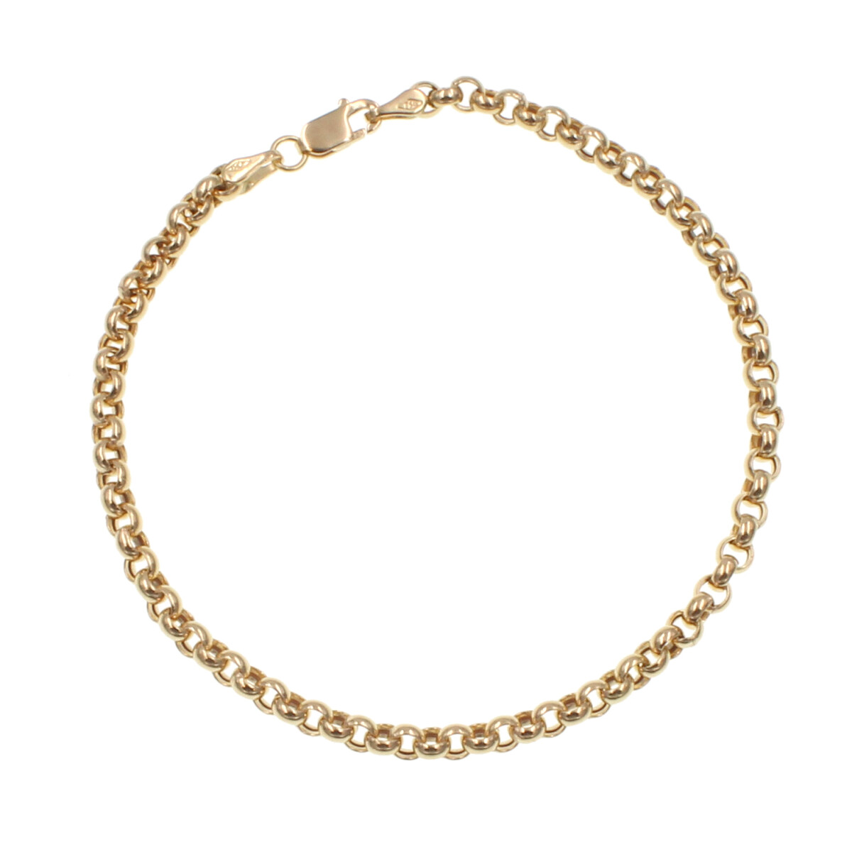 Pulsera Rolo de oro amarillo 18K - 3.0gr 