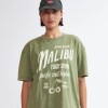 Remera North Sails Macis Oversize Verde