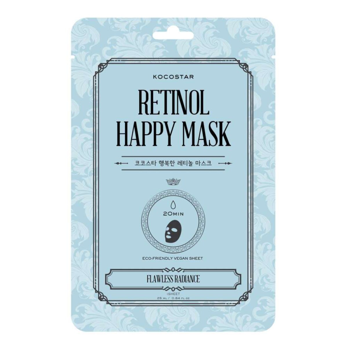 Mascarilla Facial Kocostar Retinol Happy Mask Antiage 