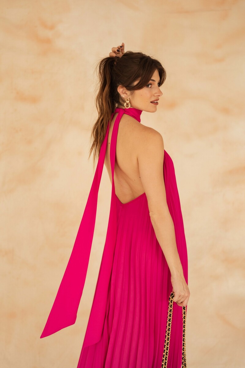 VESTIDO MARIANNA BRIGHT PINK VESTIDO MARIANNA BRIGHT PINK