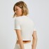 BLUSA MM FEM CREMA