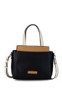 CARTERA LOS ANGELES NEGRO SUELA Y CRUDO